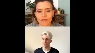 Loïc Nottet -- Instagram live sur Pure