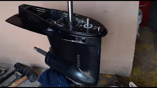Lower Unit Service on a NEW-TO-ME Mercury 60hp 4 stroke outboard motor