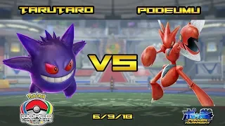 Tarutaro (Gengar) vs Podeumu (Scizor) - Winners Semi's - Pokken DX WCS Japan Qualifier