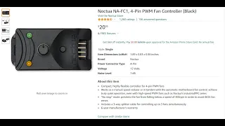 Noctua Fan controler