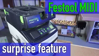 Festool CTM MIDI dust extractor surprise feature | not what you expect