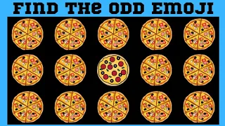 Find The Odd Emoji Out #18 | HOW GOOD ARE YOUR EYES | Spot the difference