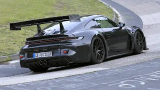 NEW Porsche 992 GT3 RS SPIED IN NÜRBURGRING!!!!!!!