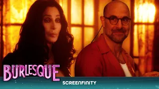 Stanley Tucci Cher's His Wisdom With Tess | Burlesque (2010) Christina Aguilera Film | Screenfinity