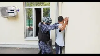 В Самарской области сотрудники Росгвардии и ЧОП отработали условное ограбление школы