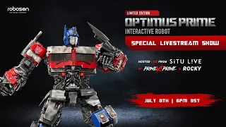 PrimeVsPrime X Robosen Transformers RISE OF THE BEASTS Special Livestream Show