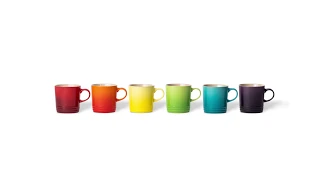 Le Creuset Rainbow Mugs