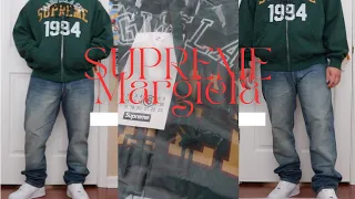 SUPREME® MM6 MAISON MARGIELA ZIP UP HOODED SWEATSHIRT SS24 WEEK 7