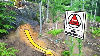 This is The First Drop On my New Trail... Even Some Pros Will Take The B line! 🔺