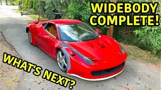 Building A Widebody Ferrari 458 Part 3