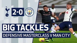 BIG TACKLES! SPURS DEFENSIVE MASTERCLASS V MAN CITY!