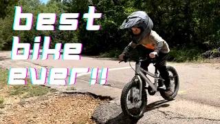 Commencal Ramones 16 Kids Mountain Bike Review: 🤔 What does 5 Year old BMX Max Think? #mtb