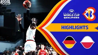 🇩🇪 GER - 🇵🇱 POL | Basketball Highlights - #FIBAWC 2023 Qualifiers