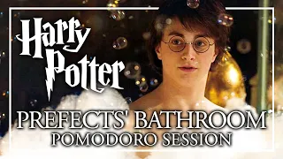 🛀PREFECTS' BATHROOM AMBIENCE🛀 Harry Potter POMODORO Study Session Hogwarts Pomodoro Ambience ASMR