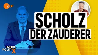 Scholz im Ukraine-Krieg: Warum der Kanzler weniger liefert als er verspricht | Inside PolitiX