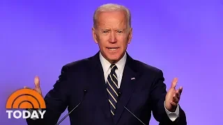 Joe Biden Criticized For Making Light Of Allegations During Speech | TODAY