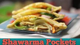 Pocket Shawarma Easy Homemade Recipe | Delicious Middle Eastern Wrap