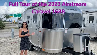 Full Tour of the 2022 AirStream Caravel 16 RB