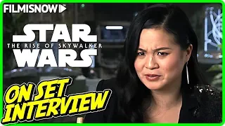 STAR WARS: THE RISE OF SKYWALKER | Kelly Marie Tran "Rose Tico" On-set Interview