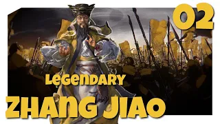 Skinny Dong Zhuo & the Magic Staff | Mandate of Heaven DLC Legendary Zhang Jiao (Jue) Let's Play 02