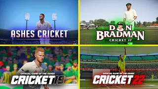 Cricket 22 Vs Ashes Cricket 2017 Vs Cricket 19 Vs DBC 17 | In Depth Comparison