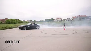 Open diff VS LSD conversion set by RacingDiffs | BMW Z4 donuts