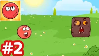 Red Ball 4 - Gameplay Walkthrough - Part 2 Green Hills (Level 11 - 15) Boss Fight iOS/Android