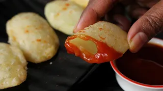 You need only potatoes to do this crispy snacks | Bubble potatoes | Snacks recipe