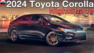 NEW 2024 Toyota Corolla Nightshade Edition - FIRST LOOK