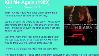 Movie Review: Kill Me Again (1989) [HD]