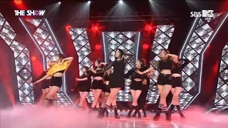 [170404] PRISTIN - Black Widow , The Show