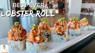 Best Ever Lobster Tower Roll | How To Make Sushi Series | GRAPHIC