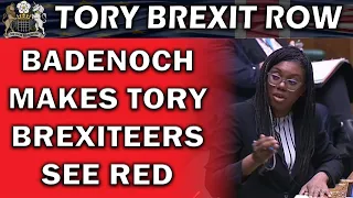 Badenoch Triggers Tory Brexit Row