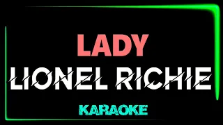 Lionel Richie - LADY - KARAOKE