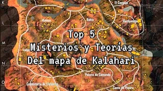 Top 5 Misterios y Teorías del mapa de Kalahari|Free Fire