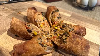 Southwest Chicken Egg Rolls | CHILI'S COPYCAT RECIPE #copycat #recipe #pantrycooking