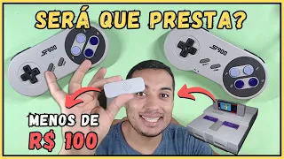 O MENOR SUPER NINTENDO DO MUNDO É UM PENDRIVE - REVIEW SINCERO DO GAME STICK SF900