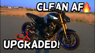 This Yamaha MT 09 is so CLEAN 😱 MAKES YOU HAPPY! (Walkaround Review)