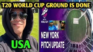2024 T20 World Cup in USA ground is done. wow 🤩