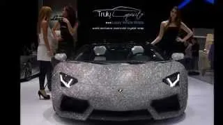 World Exclusive Swarovski Crystal Car Wrap!