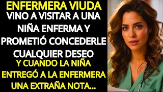 ENFERMERA VIUDA ACUDE A UNA EXTRAÑA LLAMADA SIN DARSE CUENTA DE QUE EL... HISTORIAS LA VIDA