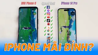 SPEEDTEST IPHONE 14 PRO VS ROG PHONE 6 - APPLE A16 VS SNAPDRAGON 8+ GEN 1 AI SẼ THẮNG?