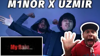 MINOR FT. UZMIR MY RAIN. & UZMIR FT. M1NOR (L1GHTDREAM) NIMA YO’Q (PILOT - WTF) MOOD VIDEO REACTION!