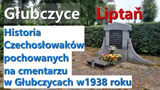 Świadectwo pomnika Czechosłowaków z Liptania na głubczyckim cmentarzu