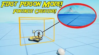 First Person Mode in Fortnite Creative! [Could Change EVERYTHING]