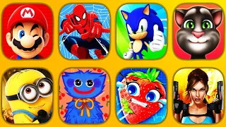 Count Master 3D,Sonic Dash,Minion Rush,Mario Kart,Lara Croft: Relic Run,Spiderman,Tom Gold Run...