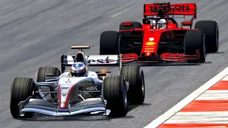 Ferrari F1 2020 vs McLaren F1 2004 - Red Bull Ring