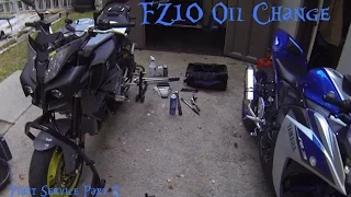 FZ 10 Oil Change (MT 10)