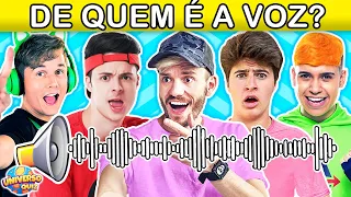 ADIVINHE O YOUTUBER PELA VOZ |  Desafio das Vozes