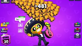 POCO NONSTOP to 500 TROPHIES! Brawl Stars